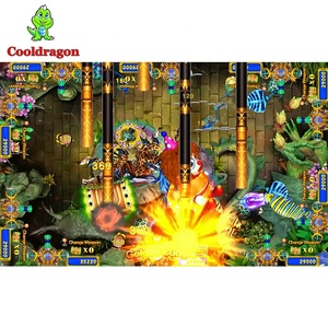 Cooldragon Lion Strike Fish Game <span class=keywords><strong>Software</strong></span> CD-004-075 Mesa de Juego de Pesca para 10 Jugadores con Gabinete y Enchufe Estadounidense, <span class=keywords><strong>Juegos</strong></span> de Disparos de Peces - Product Image 6