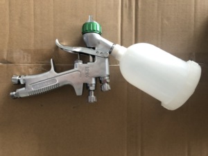 Pistolet de peinture miniature COLORIT MP-105 vert, 1,2 mm, alimentation par gravité, avec prise en charge de la personnalisation OEM - Product Image 6