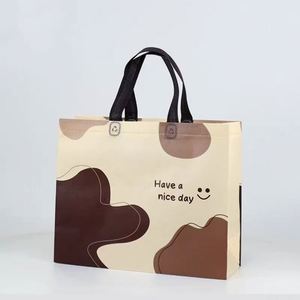 Bolsa de Compras Personalizada de Tela No Tejida, Clásica, para Mujer, para Ropa y Comestibles - Product Image 5