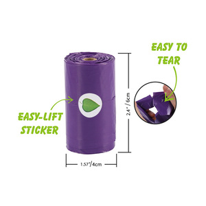 Chaleco Ecológico Portátil y Degradable para Recoger Excrementos de Perro con Bolsa de Residuos Reforzada Hecha de Plástico Duradero para la Eliminación de Desechos de Mascotas - Product Image 2