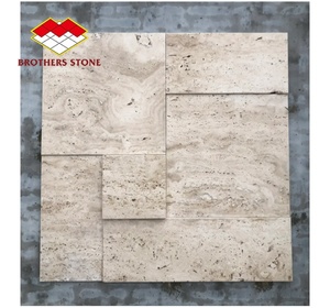 Đá Mosaic sàn gạch Pebble travertine Gạch Mosaic đá sàn - Product Image 2