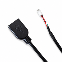 OEM Maßgefertigtes Universelles 4-Pin 6-Pin Verzinntes Kupfer PVC-Anschlusskabel für Auto-GPS-Navigator Smartphone Verkabelungsadapter