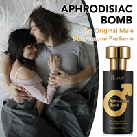 IKZEE 50ml Parfum aux Phéromones pour Homme avec Androstanol & Androstenone, Parfum d'Attraction Longue Durée pour Lui
