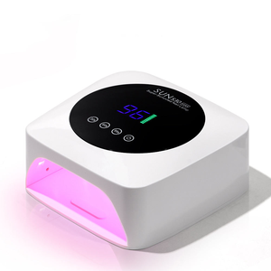 2025 nuevo <span class=keywords><strong>blanco</strong></span> SUN S30 MAX lámpara de uñas LED UV recargable 320W luz roja de alta potencia secador de uñas inalámbrico con pantalla LED - Product Image 1
