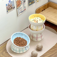 Bol d'alimentation pour chat et chien en céramique écologique créatif de qualité supérieure