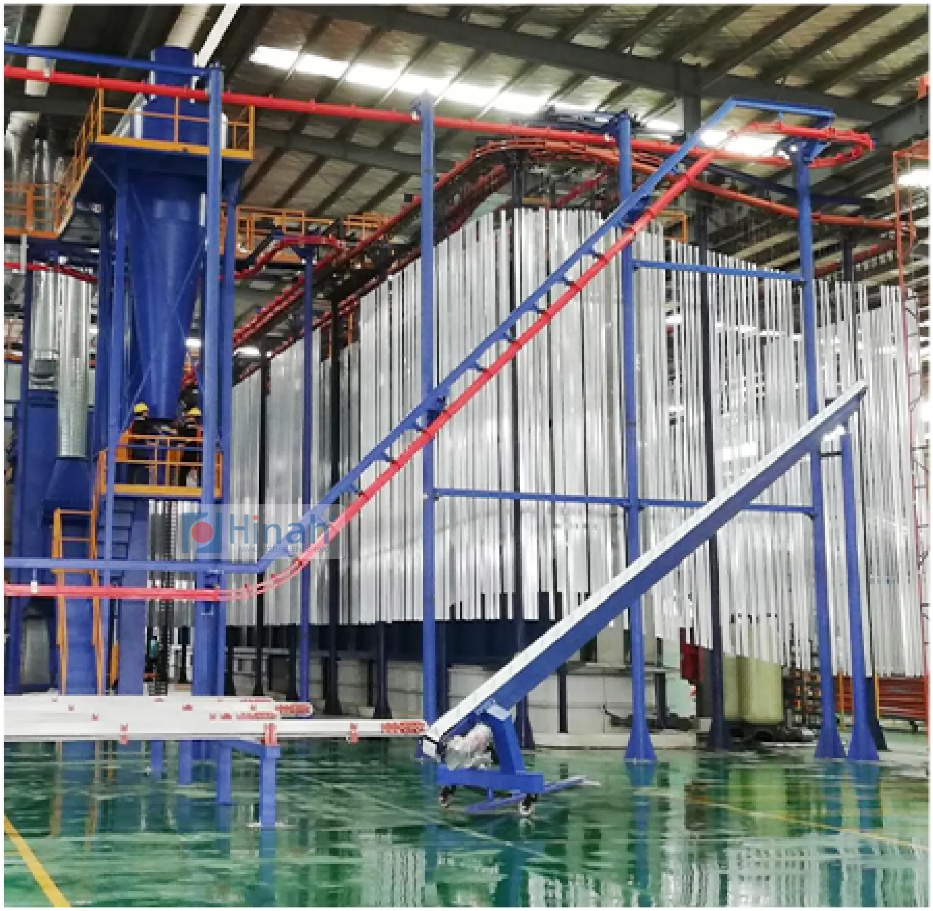 Furniture Powder Coating Oven/Fully Automatically Powder Coating Line/Powder Coating Plant