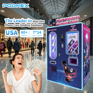 Podnex tốc độ cao điện thoại trường hợp máy bán hàng tự động điện thoại Bìa máy in và điện thoại trường hợp máy in cho thương mại công bằng - Product Image 1