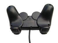 Manette filaire pour console PS2, joystick filaire USB pour PS2, double moteur pour manette de jeu PS2