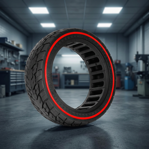 Ulip 8.5*2.5 <b>Off</b>-<b>road</b> Solid Tire with Red Circle for Mini Motor <b>Scooters</b> Honeycomb Tire Explosion-Proof Rubber Tyre - Product Image 2