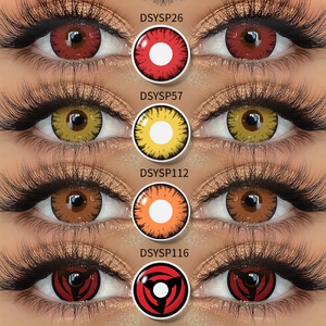 Lentilles de <span class=keywords><strong>contact</strong></span> colorées fabriquées en usine pour Wild Anime Cosplay & Spooky Halloween - Product Image 3