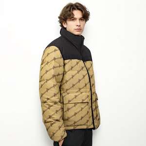 <span class=keywords><strong>Veste</strong></span> d'hiver pour homme personnalisée 2024, style hip-hop de rue, 100% polyester, toile à carreaux, imperméable, fermeture éclair, extérieur - Product Image 3