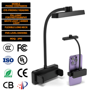 EGH Portable Rechargeable Phone Fill <b>Light</b> Selfie Clip-on <b>LED</b> Video <b>Light</b> with Adjustable Brightness CCT <b>Light</b> <b>Mini</b> Pocket <b>Light</b> - Product Image 2