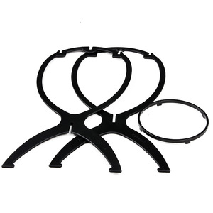 Nouveau type pas cher <span class=keywords><strong>prix</strong></span> vente chaude pliant portatif coloré en plastique perruque et chapeau présentoir fait main support de stockage rack - Product Image 5