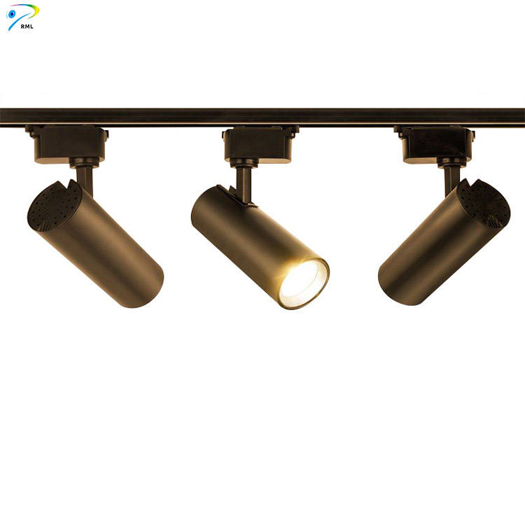 Manufacturer Angle Adjustable Aluminum Iron Rail Spot Lighting System - 厂家角度可调铝铁轨道COB射灯系统