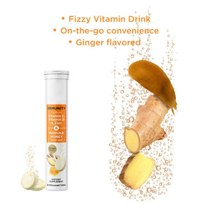 OEM ธรรมชาติภูมิคุ้มกันสนับสนุนขิงเม็ดฟู่สำหรับผู้ใหญ่วิตามินซีมังสวิรัติ - Product Image 6