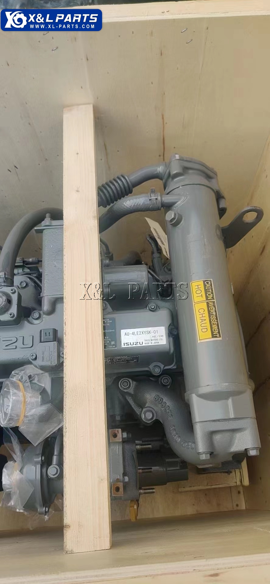 ISUZU 4LE2 Engine - Complete Excavator Parts Assembly