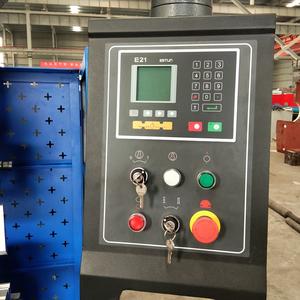 Máquina dobladora automática de láminas NC, plegadora de prensa hidráulica, controlador E21, dobladora plegable para formación de múltiples ángulos de acero inoxidable - Product Image 6