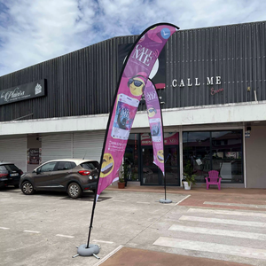 Banderas Publicitarias <span class=keywords><strong>de</strong></span> Aluminio Admax, Banderas Personalizadas con Impresión, Banderas Voladoras Tipo Lágrima, Banderas <span class=keywords><strong>de</strong></span> <span class=keywords><strong>Playa</strong></span> - Product Image 4