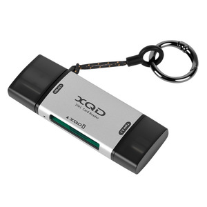 Lector de tarjetas XQD 2 en 1 tipo C USB 3.0 de aleación de aluminio para dispositivos móviles - Product Image 1