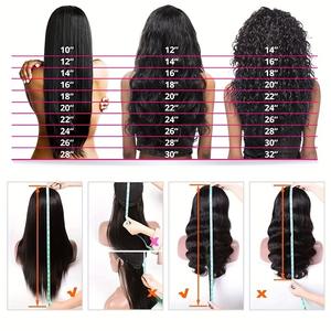 Perruques européennes douces en cheveux Remy, vente en gros - Perruques à bandeau 13x4 Lace Front Kinky Straight pour femmes - Product Image 4