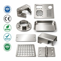 Pièces découpées au laser sur mesure en laiton et acier inoxydable 304 316 SS, service de fabrication de tôlerie, usine OEM de précision, marque Gonuo