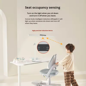 Neueste Vollspektrum-Kuppel-Metall-Lernlampe für Kinder & Schüler Augenschutz-Schreibtischlampe mit Touch-Steuerung - Product Image 6