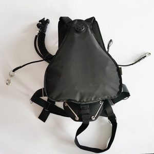 DPR Sidemount <span class=keywords><strong>Harness</strong></span> Sistem Selam Scuba, Tali Ikat Pinggang Menyelam Teknologi Hitam (Cordura) - Product Image 3