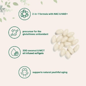 300 Cápsulas Blandas de NAC N-Acetil-L-Cisteína, Suplementos Antioxidantes para la Salud, Suplemento Dietético en Cápsulas Blandas de Venta Caliente - Product Image 5