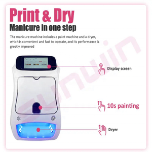 เครื่องพิมพ์เล็บ 3 มิติอัจฉริยะ DIY เครื่องทำเล็บดิจิทัลอัตโนมัติ พิมพ์ลายภาพตามสั่ง สำหรับร้านทำเล็บและใช้ในบ้าน - Product Image 2