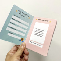 Impression de certificats de santé personnalisés pour chiens, chats et chiots, passeport de santé pour animaux de compagnie, livret de passeport pour animaux de compagnie