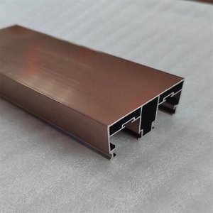 Perfis de alumínio personalizados para portas de janelas Auto Body Frames & caixas eletrônicas anodizado & pó revestido quadrado padrão