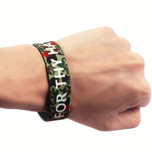 Pulsera Deportiva Personalizada de Poliéster para Hombre, Brazalete Elástico de Tela <span class=keywords><strong>Roblox</strong></span> - Product Image 5