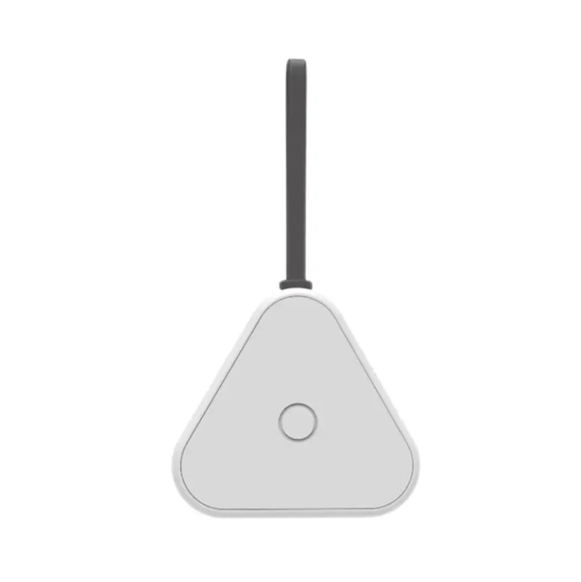Mini Wireless Bluetooth GPS Locator Work With Find My APP IOS Tracking Portable Triangle Anti-lost Device for Eldly Travel Pets