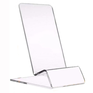 批发定制透明亚克力手机支架支架环保ABS移动展示架现代零售推广家居储物 - Product Image 1