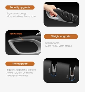 Nhà Máy Trực Tiếp Giá Thiết Kế Nhà Bếp Dao Mài Với Một Cuộn Bánh Xe Phong Cách Có Thể Điều Chỉnh Núm Để Thay Đổi Góc - Product Image 6