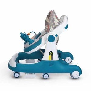 <span class=keywords><strong>Chariot</strong></span> Trotteur Bébé avec Jouets d'Éveil et Sons Musicaux, Pousseur d'Apprentissage Éducatif Précoce pour Nourrissons de 0 à 12 Mois - Product Image 4
