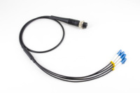 Câbles de raccordement à fibre optique de haute qualité pour extérieur FTTA IP67, avec connecteurs IDC-DLC 4 cœurs originaux ODC et véhicules de bobinage
