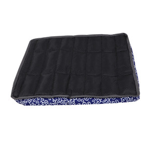 Dog <b>Cooling</b> <b>Mat</b> Rectangle Blue Floral Pattern Double Sided <b>Pet</b> Bed Summer <b>Cooling</b> Pad For Dogs Size S M L - Product Image 5
