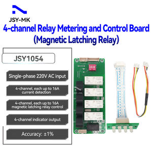 JSY-MK-341 Compteur PDU IP intelligent 63A avec carte d'alimentation intégrée et carte de contrôle de relais 16A Ethernet et TCP/IP SNMP V1/V2c/V3 - Product Image 6
