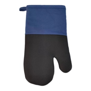 Mitaines de four matelassées personnalisées Gants de four imprimés en néoprène et coton en <span class=keywords><strong>toile</strong></span> et <span class=keywords><strong>silicone</strong></span> Style mitaines de four - Product Image 3