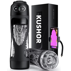 Masturbatore Maschile Automatico con Funzione di Aspirazione, Sincronizzazione AI, Vibrazione e Leccata, Giocattolo Sessuale per Uomini - Product Image 1