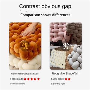 Nouveau lit d'hiver anti-dérapant détachable Ultra-doux pour chien et <span class=keywords><strong>chat</strong></span> avec housse de matelas en polyester/coton tissé à la main lavable en mousse à mémoire de forme - Product Image 3