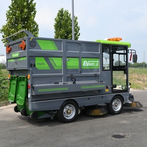 Oem điện đường phố làm sạch đường hút chân không quét rửa và quét xe tải đường quét xe - Product Image 3