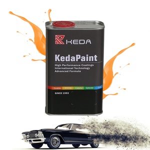 สีเคลือบเงารถยนต์ KeDa 2k รุ่น Clearcoat สีเงินไดมอนด์ น้ำยาเคลือบเงารถยนต์ สีดำเมจิก เหมาะสำหรับการซ่อมแซมรถยนต์ - Product Image 3