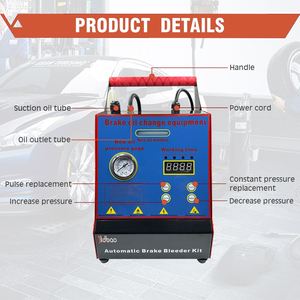 Electric Pulse Brake <strong>Fluid</strong> Change Machine 17PCS Adapter Equipment for Car Oil &amp; <strong>Fluid</strong> Filling Car Care Machines - Product Image 3