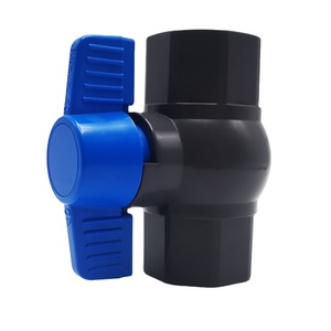 Válvulas de Bola Octogonales de PVC <span class=keywords><strong>Greentech</strong></span> Manuales OEM/ODM con Sellos de EPDM, Tamaño de Puerto de 1/2''-4'' para Aplicaciones de Agua - Product Image 1