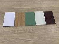 Panneau en oxyde de magnésium moderne de qualité ignifuge A2 B1, MgSO4 HPL PVC mélaminé, panneau stratifié MGO pour mur intérieur
