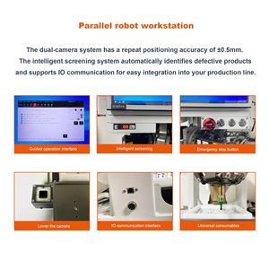 <span class=keywords><strong>Mini</strong></span> Spider Delta Industrial <span class=keywords><strong>Robot</strong></span> Core Motor PLC Componentes Material de colocación manual Automatización de fábrica <span class=keywords><strong>Robot</strong></span> Automatización de fábrica - Product Image 3