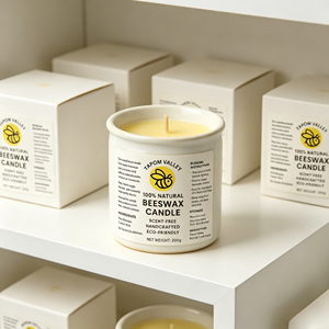 ขี้ผึ้งธรรมชาติคุณภาพสูง 100% ขี้ผึ้งสีเหลืองบริสุทธิ์สำหรับทำเทียน เครื่องสำอาง ลิปสติก ครีม วัตถุดิบ ขายส่ง - Product Image 2