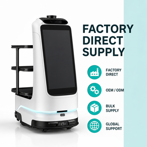 <span class=keywords><strong>Robot</strong></span> <span class=keywords><strong>Camarero</strong></span> de Bienvenida, <span class=keywords><strong>Robot</strong></span> de Recepción y Entrega para Tiendas, para Saludar a los Clientes y Entregar Artículos Pequeños, Nuevo, en Oferta - Product Image 5